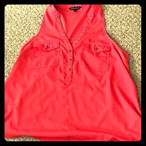 Rock &Republic Flowy Coral Tank